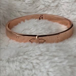 Stella & Dot Small Rebel Bangle Bracelet - rose gold